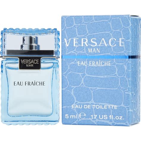 versace blue bottle.